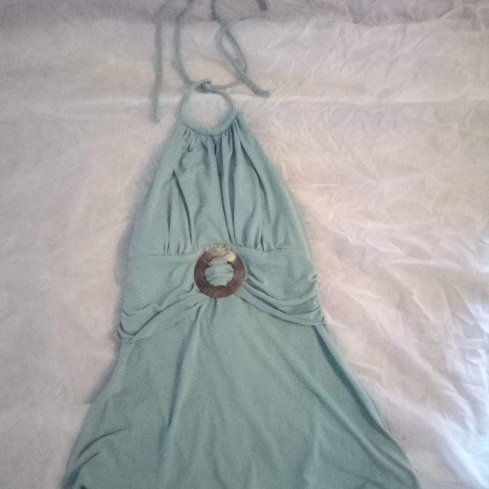 Vintage Backless  Halter top size L Womens